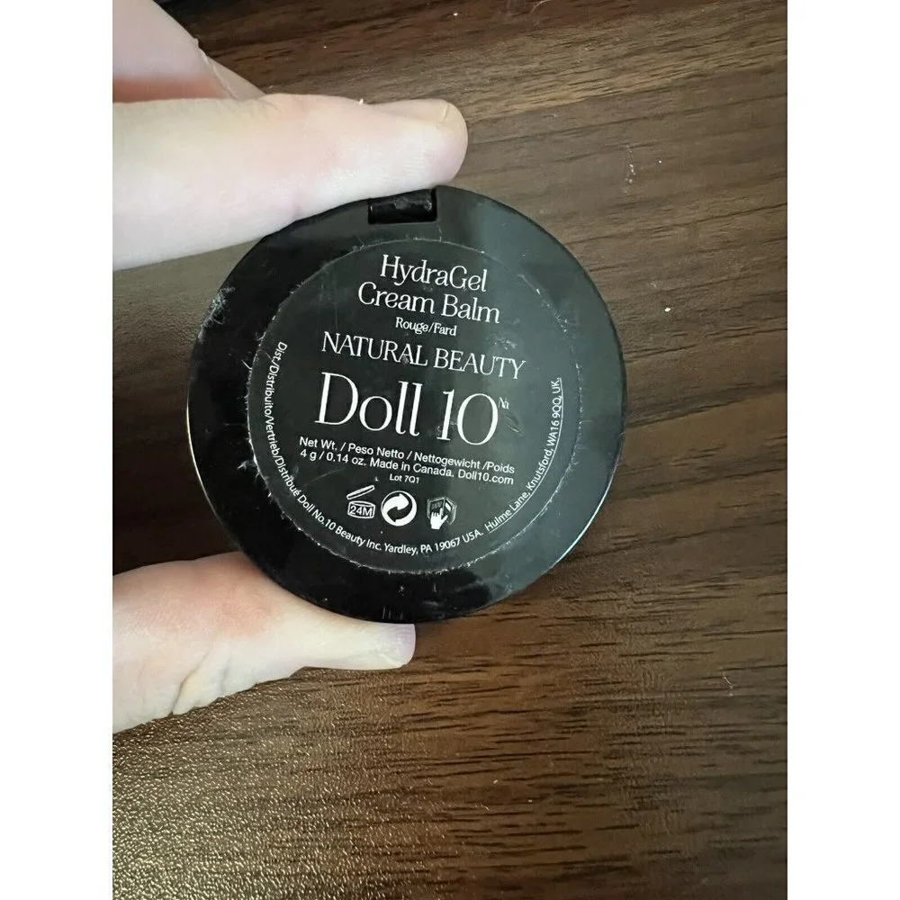 Doll 10 Starry Night Gel Eyeliner, Gel Cream Rouge Blush, No Angel Lipstick NEW